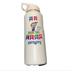 Peanuts Patriots “Go Team” Memory Company Quencher Water Bottle 34oz